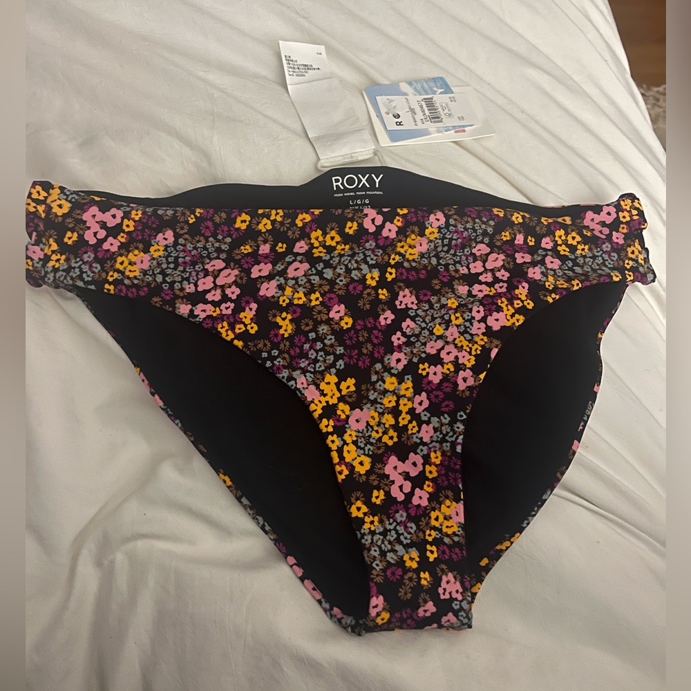 Roxy bikini bottoms size large